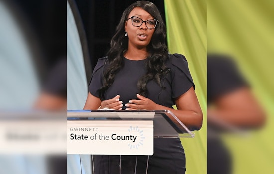 Nicole Love Hendrickson Sworn In for Second Term as Gwinnett County's Chairwoman