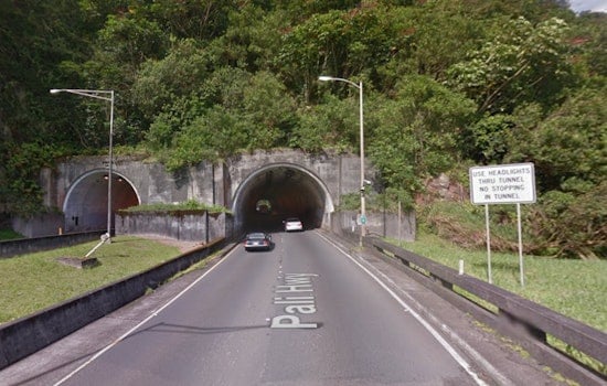 Nighttime Guardrail Work to Cause Delays on Honoapi‘ilani Highway's Pali Tunnel