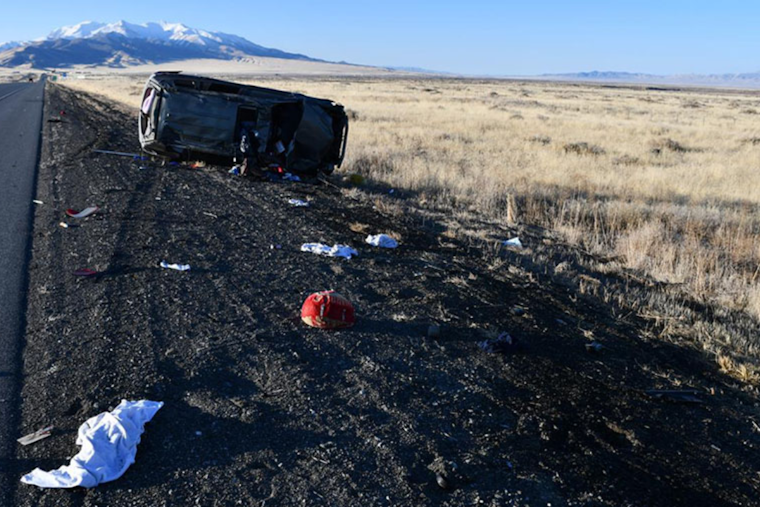 North Salt Lake Man Fatally Injured in Rollover Crash on Interstate 80 in Nevada