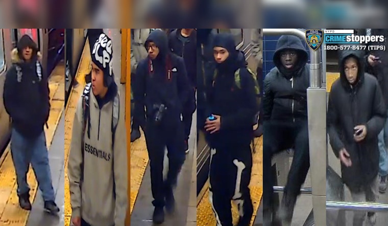 NYPD Seeks Six Suspects Accused of Vandalizing R Train in Queens Amidst Spike in Subway Stunts