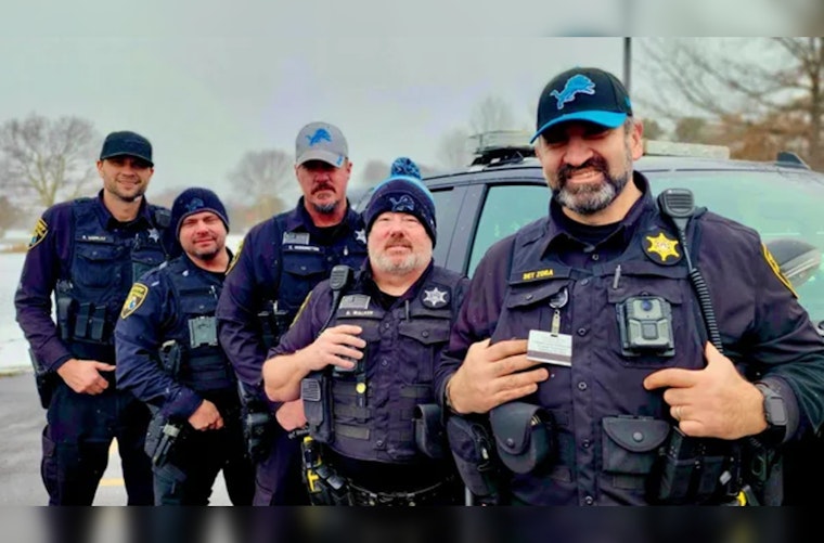 Oakland County Sheriff's Officers to Sport Detroit Lions Gear in Show of Support During Playoff Season