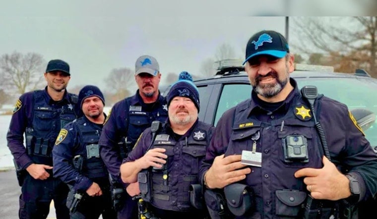 Oakland County Sheriff's Officers to Sport Detroit Lions Gear in Show of Support During Playoff Season