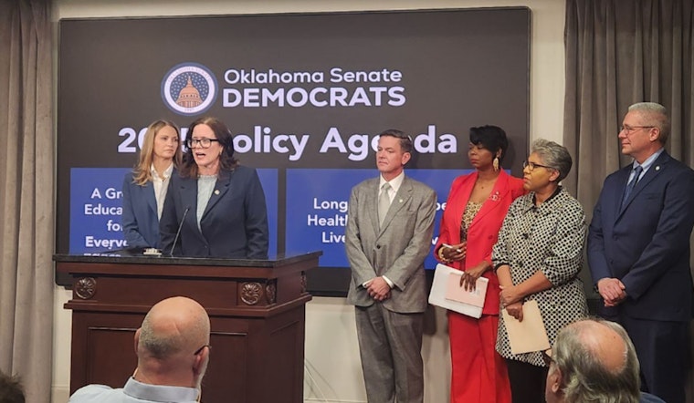 Oklahoma Senate Democrats Unveil 2025 Legislative Agenda Focused on Education, Healthcare, and Transparent Governance