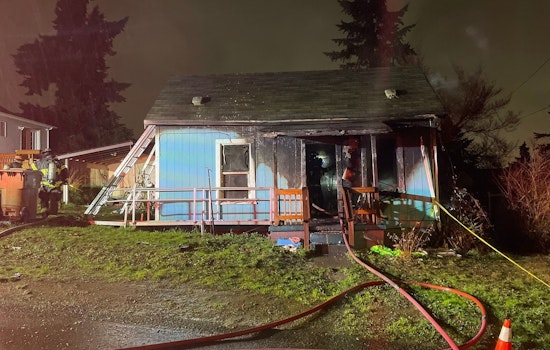 One Hospitalized, Pet Dog Perishes in Devastating House Fire in Tacoma