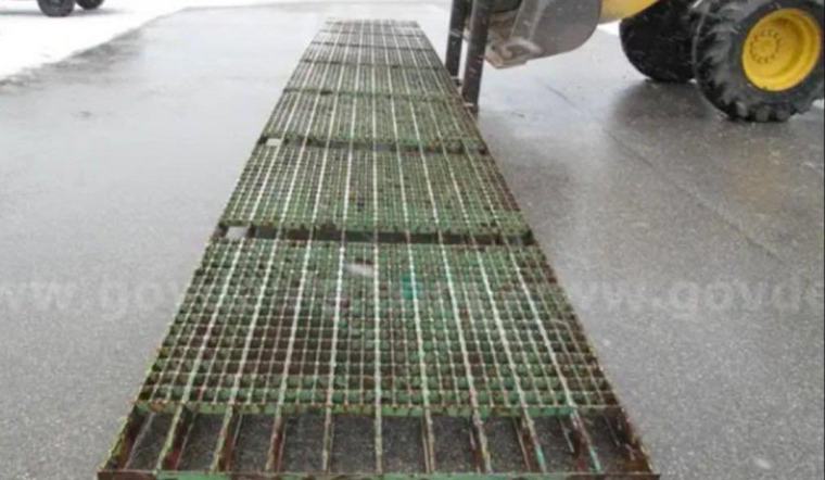 Own a Piece of Michigan History: Original Mackinac Bridge Steel Grates Up for Auction