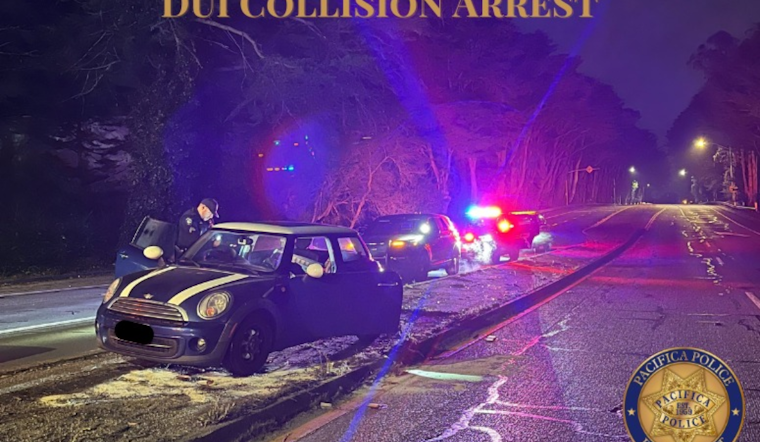 Pacifica Resident Charged with DUI After Morning Collision on SR-35