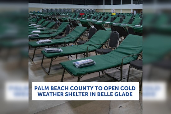 Palm Beach County Mobilizes Emergency Shelters in Response to Season's Coldest Night