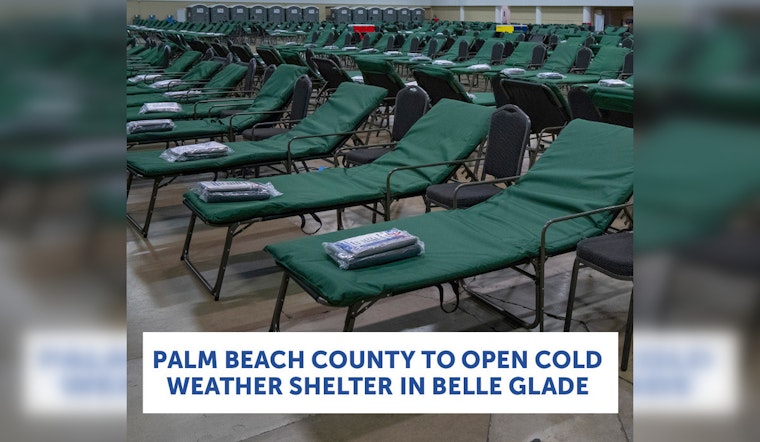 Palm Beach County Mobilizes Emergency Shelters in Response to Season's Coldest Night
