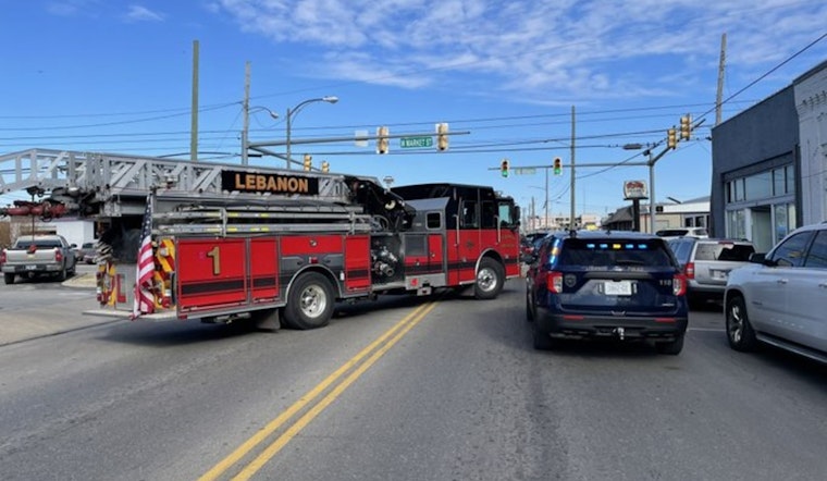 Pedestrian Seriously Injured in Vehicle Collision in Lebanon, Major Intersection Closed for Investigation