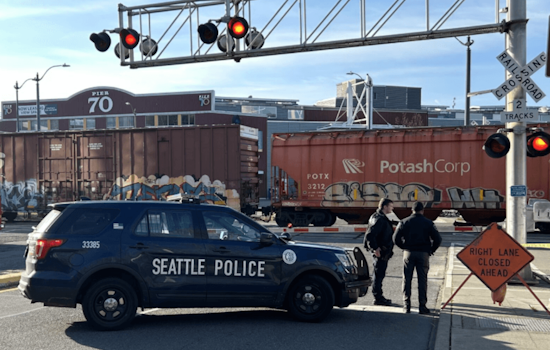 Pedestrian Struck and Killed by Freight Train on Seattle Waterfront, Police Rule Out Criminal Investigation