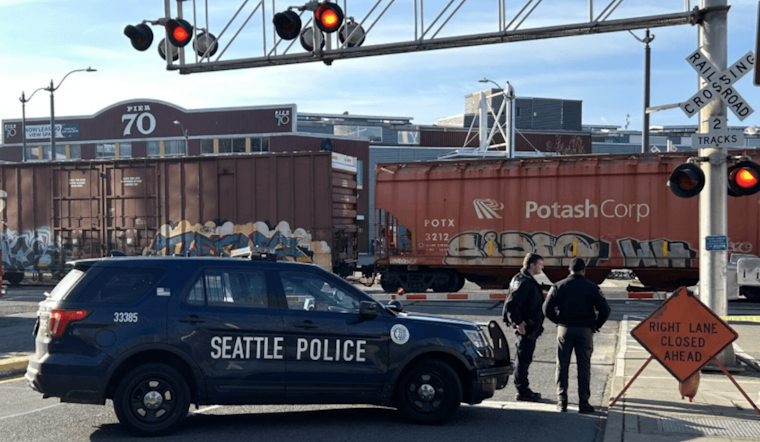 Pedestrian Struck and Killed by Freight Train on Seattle Waterfront, Police Rule Out Criminal Investigation