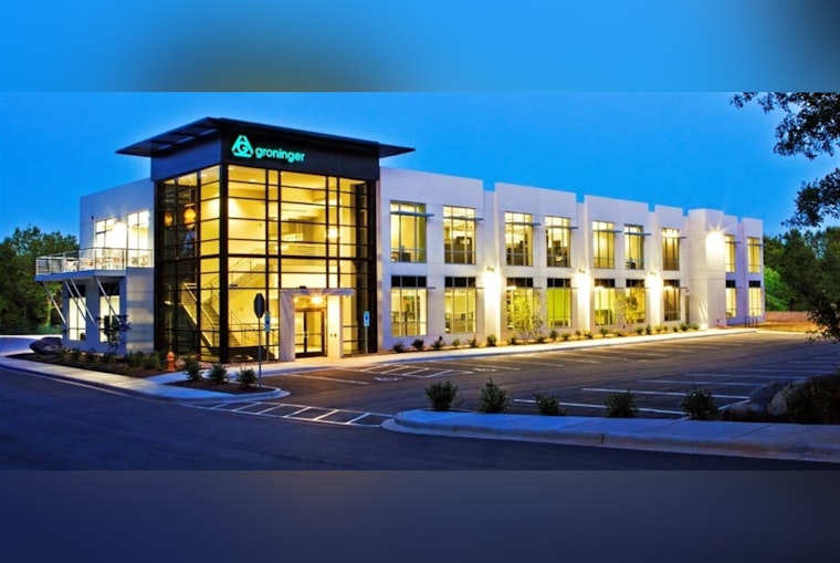 Pharmaceutical Leader groninger USA Announces $15.1 Million Expansion, Adding 60 New Jobs to Charlotte's Steele Creek