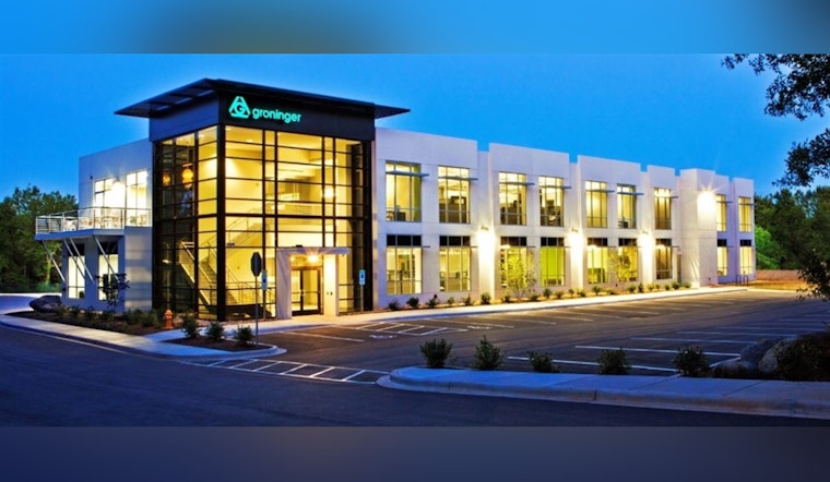 Pharmaceutical Leader groninger USA Announces $15.1 Million Expansion, Adding 60 New Jobs to Charlotte's Steele Creek