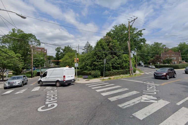 Philadelphia Woman Hospitalized After Ex-Boyfriend Allegedly Shoots Her, Prompting Traffic Collision in West Mount Airy