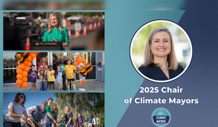 Phoenix Mayor Kate Gallego Takes the Helm as Chair of Climate Mayors, Championing Sustainable Urban Policy on National Level