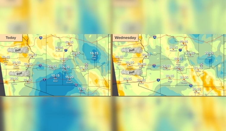 Phoenix Weather: Sunny Days Ahead with Slight Shower Chances, Says National Weather Service