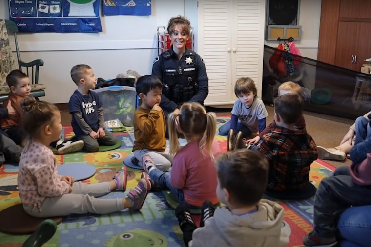 Pierce County Officers Engage Preschoolers in Jr. Deputies Program to Foster Early Trust