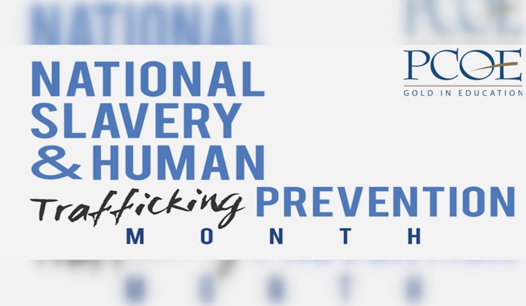 Placer County Hosts Red Sand Project to Highlight Fight Against Human Trafficking in January Awareness Month