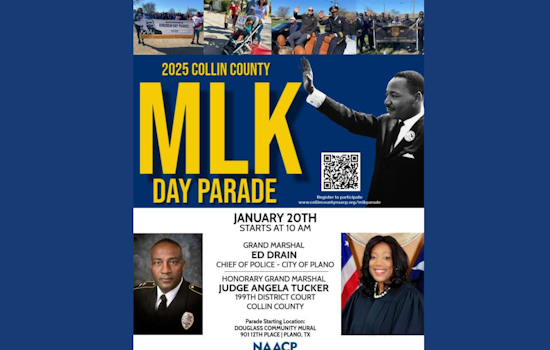 Plano Police Chief Ed Drain to Lead as Grand Marshal in Collin County NAACP MLK Parade