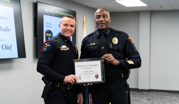 Plano Police Department Promotes Lieutenant M. Eadler to Deputy Chief, Celebrates His Dedication to Public Service