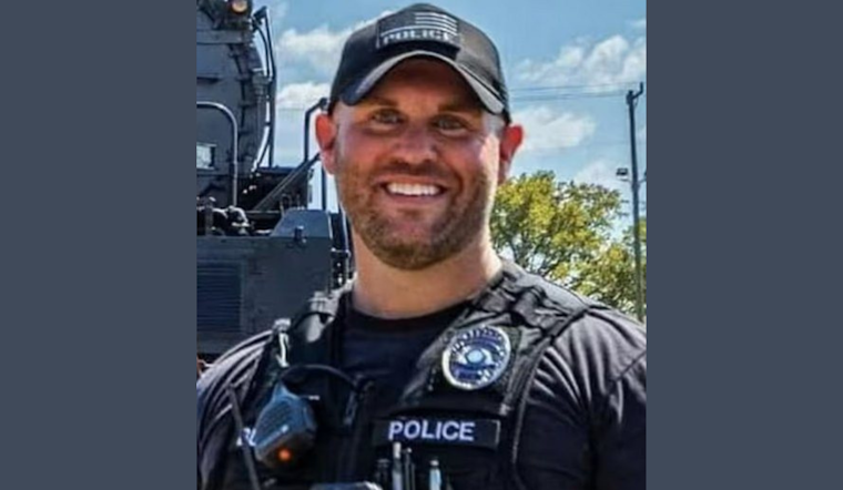 Plano Police Honor Fallen Navasota Sergeant Mark Butler in Badge Tribute After Tragic Incident