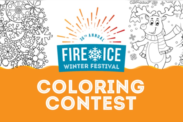 Plymouth Invites Artistic Expression in 6th Annual Fire & Ice Coloring Contest