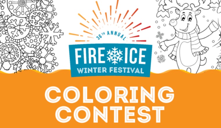 Plymouth Invites Artistic Expression in 6th Annual Fire & Ice Coloring Contest