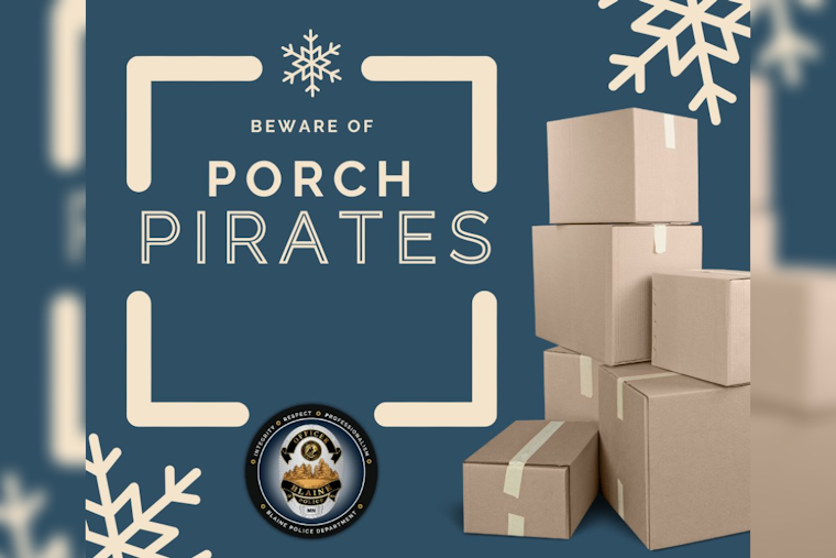 Porch Piracy Surge Hits Residents with $19.5 Billion in Lost Deliveries, Blaine Police Share Prevention Tips