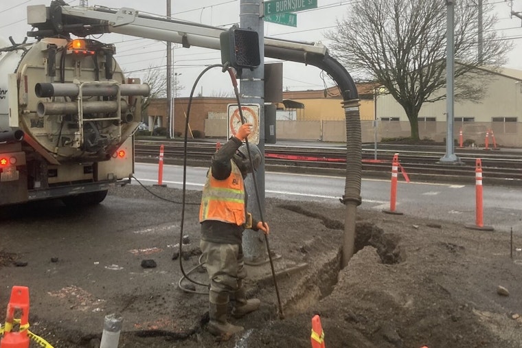 Portland's E Burnside Street Intersection Set for Overnight Upgrade Works Beginning Next Week
