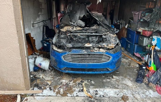 Quick-Acting Fire Crews Extinguish Spring Hill Garage Blaze, Save Three Cats in Hernando County