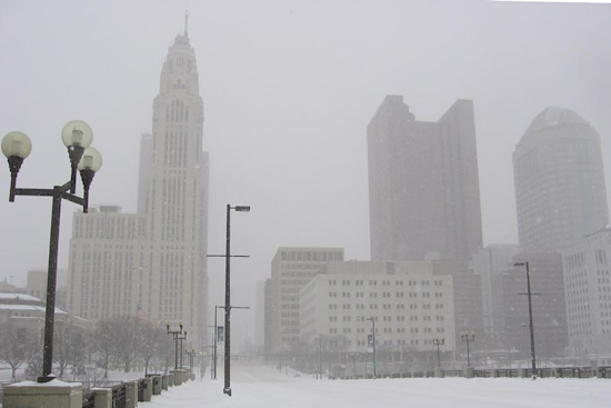 Rain and Fog Drench Columbus and Cincinnati, Dense Advisory in Place for Ohio and Indiana