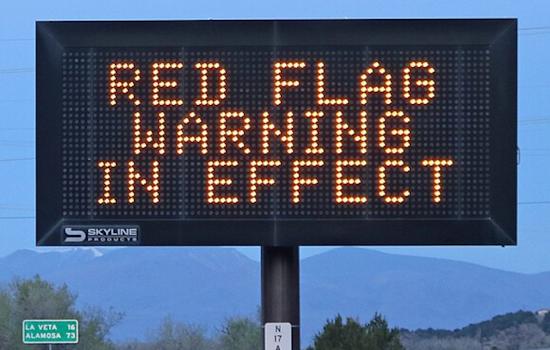 Red Flag Warning Issued for San Diego County Amid Severe Fire Risk