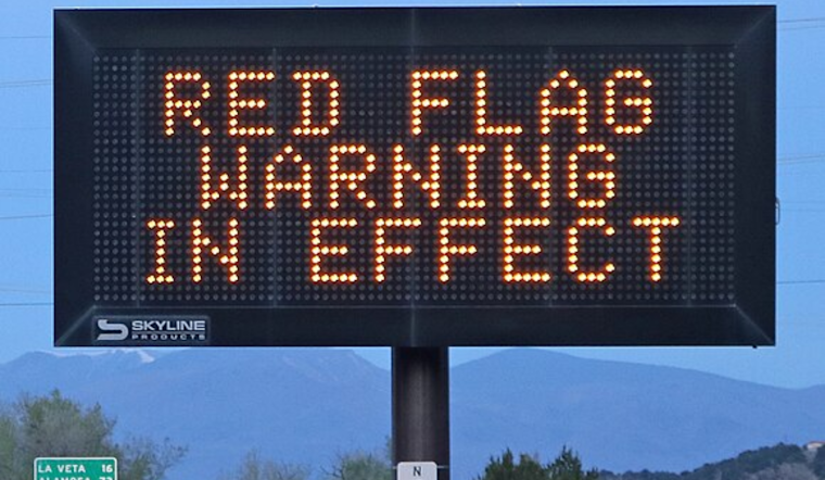 Red Flag Warning Issued for San Diego County Amid Severe Fire Risk
