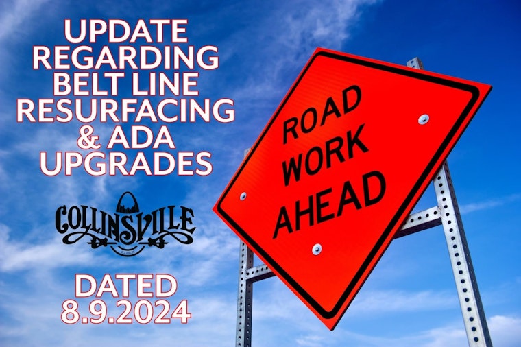 Resurfacing and ADA Upgrades Along Belt Line Road in Collinsville Promise Smoother Travel Despite Intermittent Construction Pauses