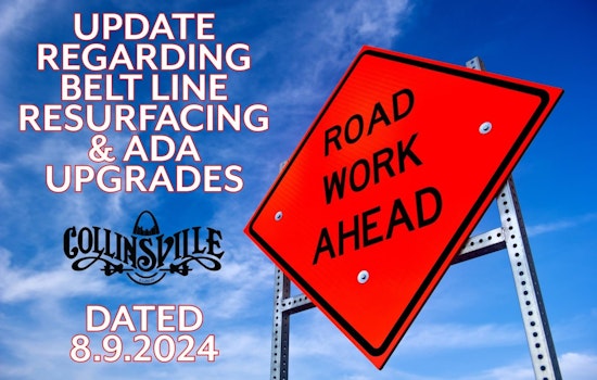 Resurfacing and ADA Upgrades Along Belt Line Road in Collinsville Promise Smoother Travel Despite Intermittent Construction Pauses
