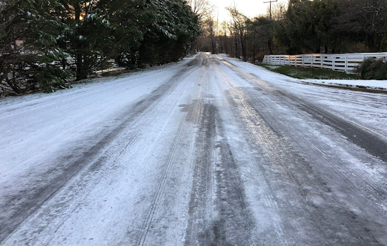 Rutherford County Sheriff's Office Warns of Icy Conditions on Rural Roads, Urges Caution for Nighttime Drivers
