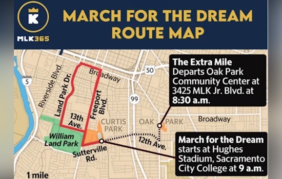 Sacramento Hosts MLK Day Events with Anticipated Road Closures and Community Participation