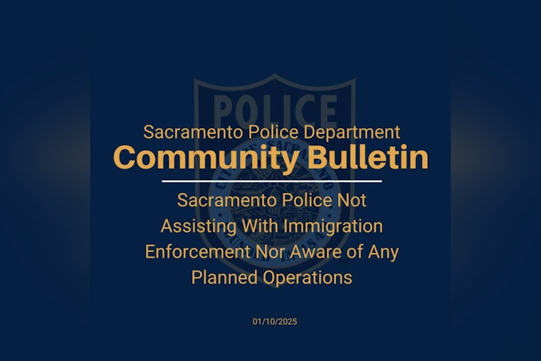 Sacramento Police Department Reaffirms Commitment to Serving All, Irrespective of Immigration Status