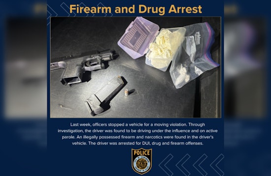 Sacramento Police Seize Drugs and Firearm, Arrest DUI Suspect on Active Parole During Traffic Stop
