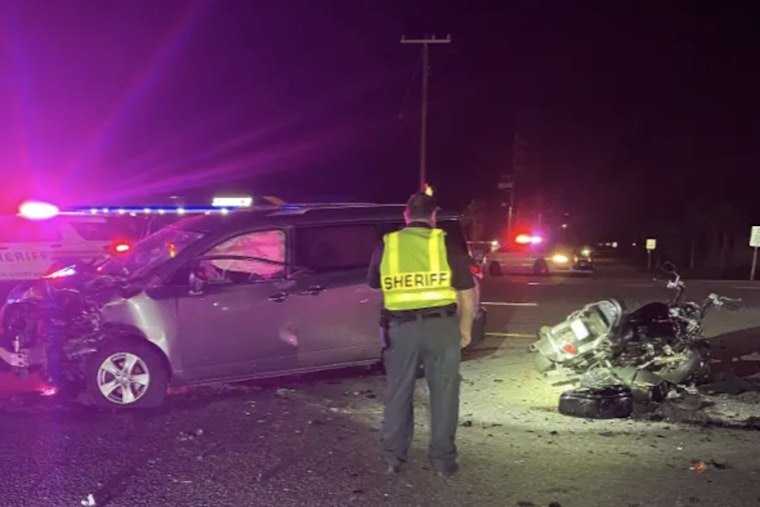 Saint Cloud Man Killed in Motorcycle-Van Collision in Polk County