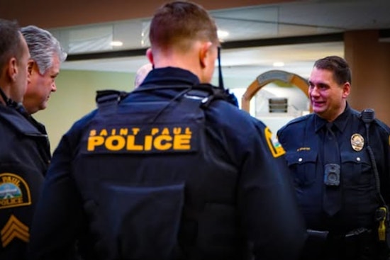 Saint Paul Bids Fond Farewell to Sergeant Mike Ernster After 30 Years of Service at Minnesota Wild Game