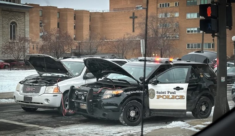 Saint Paul Police Chief Exemplifies 'Service with Purpose' with Resident's Car Jump Start