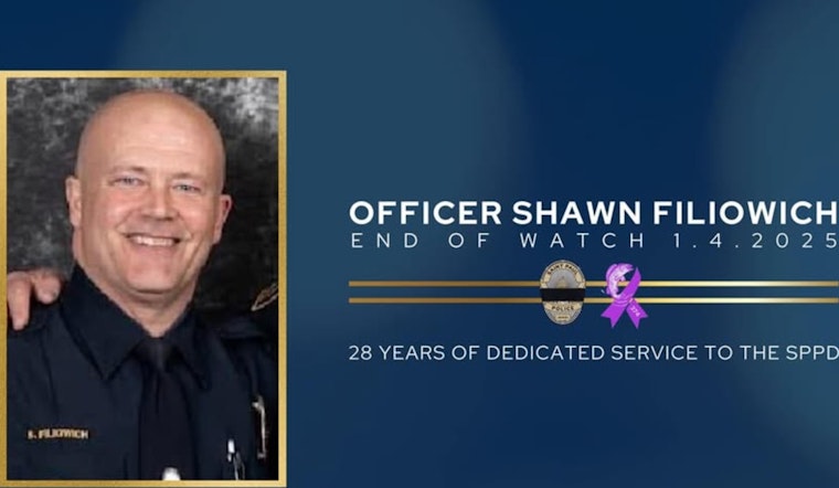 Saint Paul Police Department Honors the Legacy of Officer Shawn Filiowich After Battle with Cancer