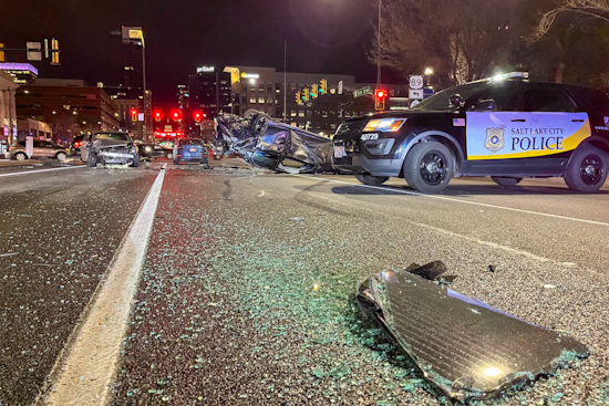 Salt Lake City Police Highlight Dangers of Impaired Driving After 18-Year-Old Suspected of DUI in Multi-Car Downtown Crash