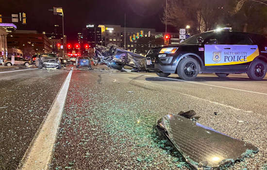 Salt Lake City Police Highlight Dangers of Impaired Driving After 18-Year-Old Suspected of DUI in Multi-Car Downtown Crash