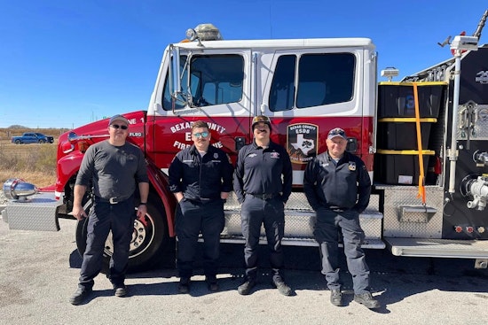 San Antonio-Area Firefighters Join Forces As Texas Strike Team To Combat California Wildfires