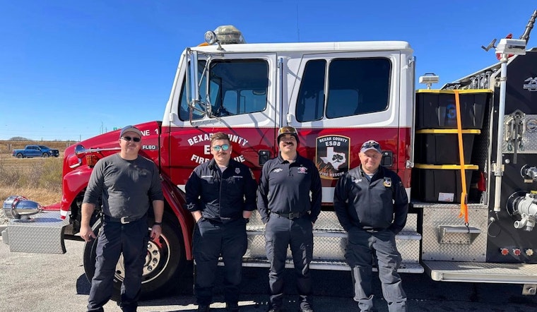San Antonio-Area Firefighters Join Forces As Texas Strike Team To Combat California Wildfires