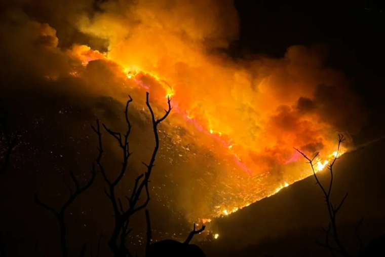 San Diego County Wildfire Engulfs Over 4,000 Acres, Sparks Evacuations and School Closures Amidst Air Quality Warnings