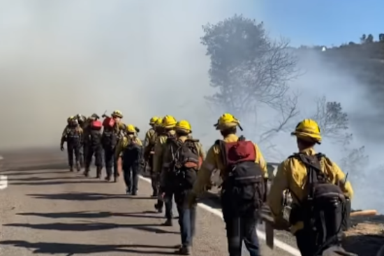 San Diego County's Crest Community Spared as Firefighters Rapidly Contain Wildfire Amid Red Flag Conditions