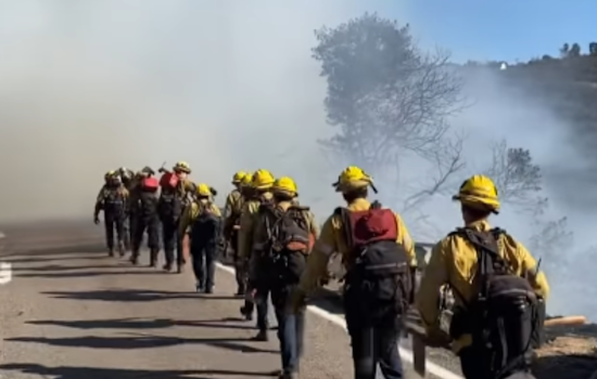 San Diego County's Crest Community Spared as Firefighters Rapidly Contain Wildfire Amid Red Flag Conditions